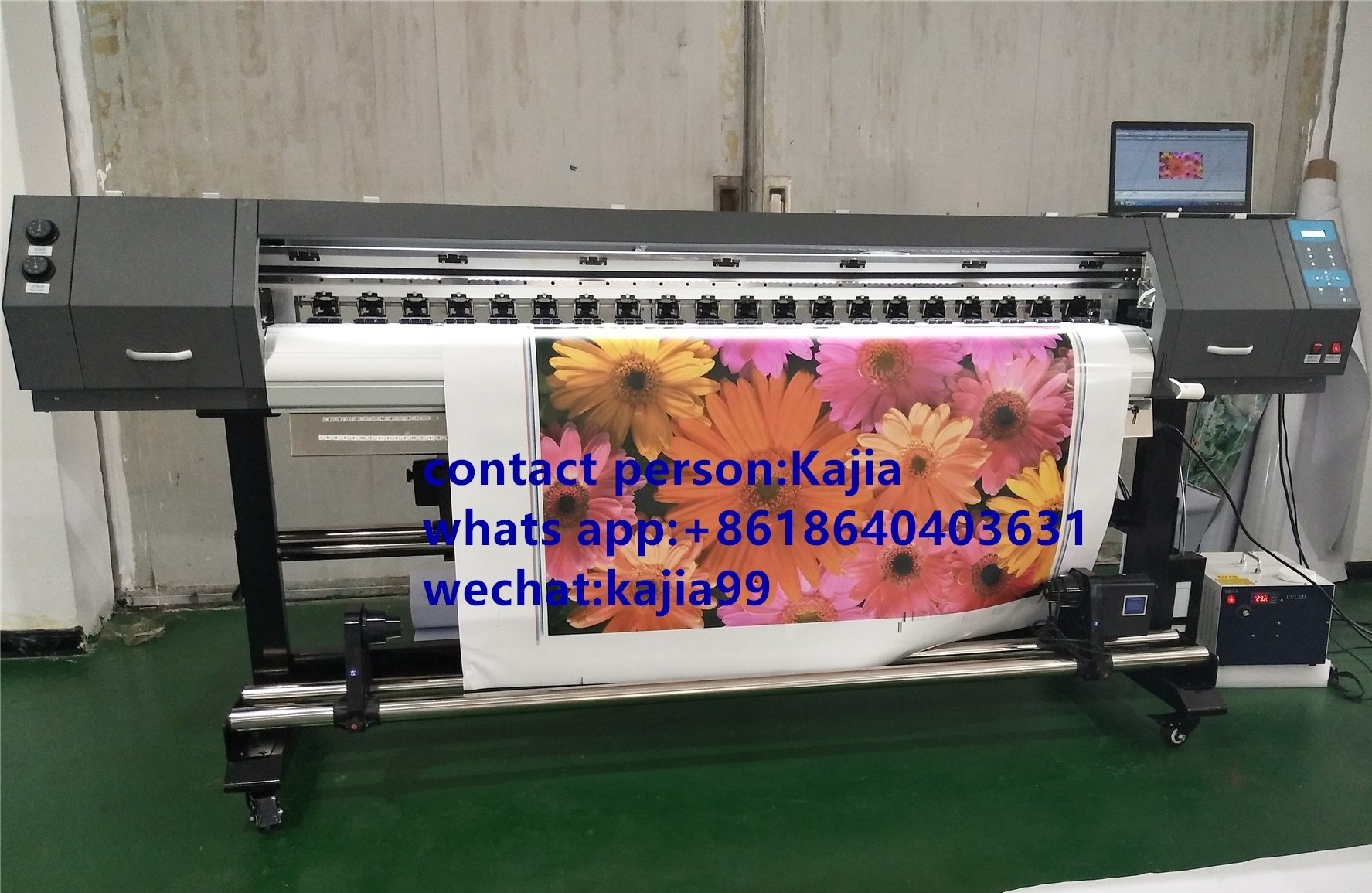 1.6m 1.8m Small uv roll printer/eco solvent printer