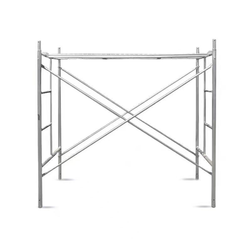 ZYTJ Scaffolding Powder Coated 1524/1700/1930/2030mm American Frame Scaffold Ladder Frame Mason Frame For  Projecting Scaffoldin