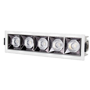 Led Ceiling Lamp Spotlight Linear Light Living Room Without Main Light Embedded Grille Light