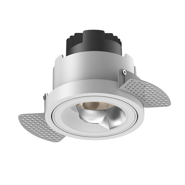 Indoor Borderless Anti Glare Led Embedded Classic Hotel Decoration Ceiling Wall Washer Spotlight