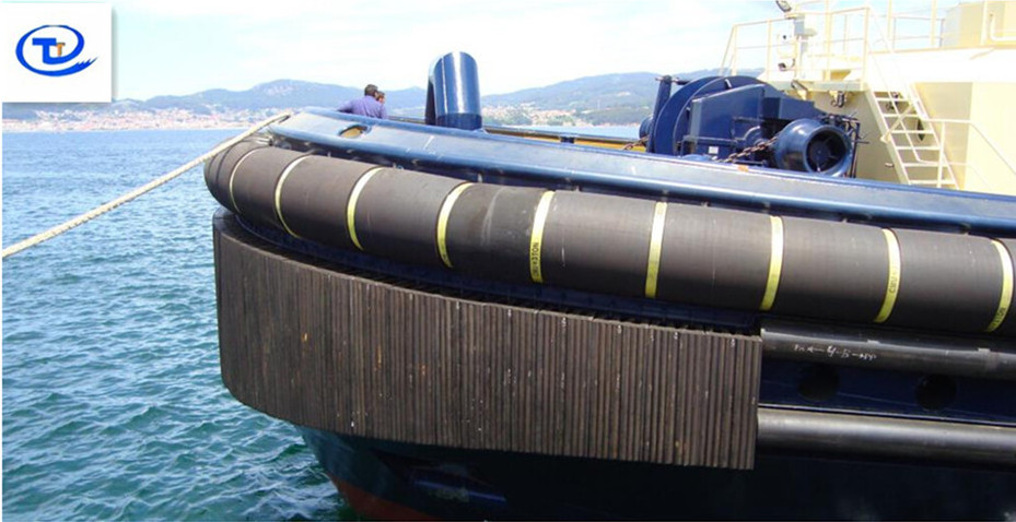 marine boat facility tug boat rubber fender  cylinder boat parts with leading quality