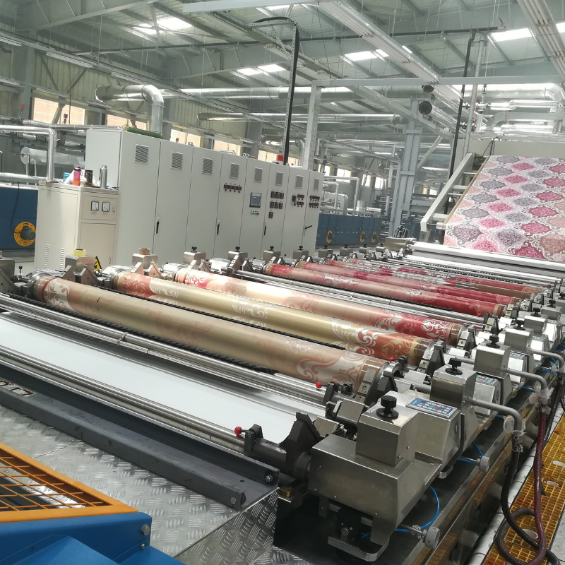 Textile finishing screen rotary silk printing machine roll to roll cheap price rotary screen fabric printing machines