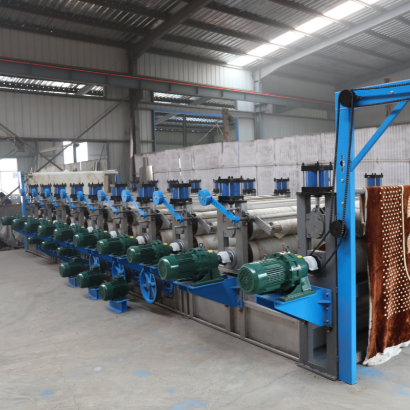 Wholesale fabric roll textile washing drying machine factory price industrial textile cloth fabric washing machines