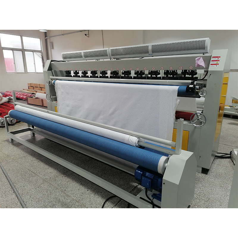 ZYTT Second Hand Cnc Quilting Machine Industrial Bedspreads Ultrasonic Quilting Stitching Machine Continuous Automatic