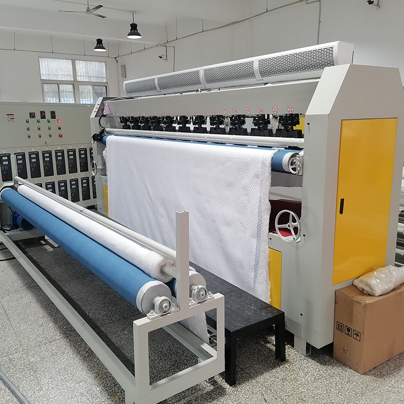 ZYTT Second Hand Cnc Quilting Machine Industrial Bedspreads Ultrasonic Quilting Stitching Machine Continuous Automatic