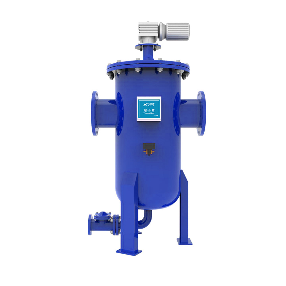 Aiger Preprocessing automatic lake water filter for irrigation self cleaning filter