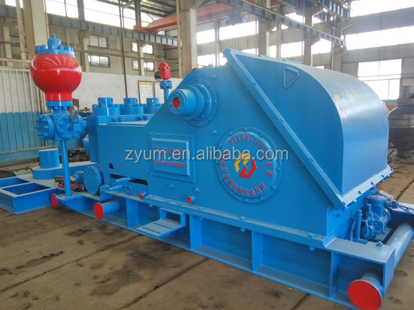 Manufacture Price F1600 F1300,F1000 Drilling Triplex Mud Pump Reciprocating Pump Hydraulic drilling pump