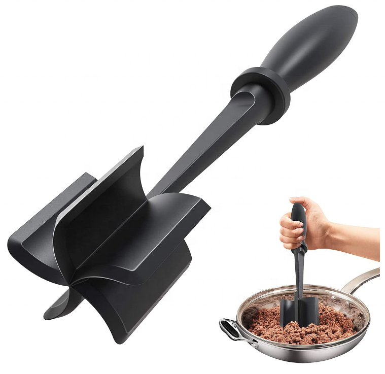 Meat Chopper Hamburger Chopper Premium Heat Resistant Masher and Smasher Ground Beef Ground Turkey