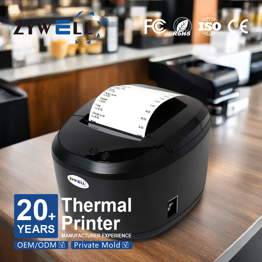 ZYWELL event ticket lottery ticket printer impresora trmica 80mm thermal receipt printer