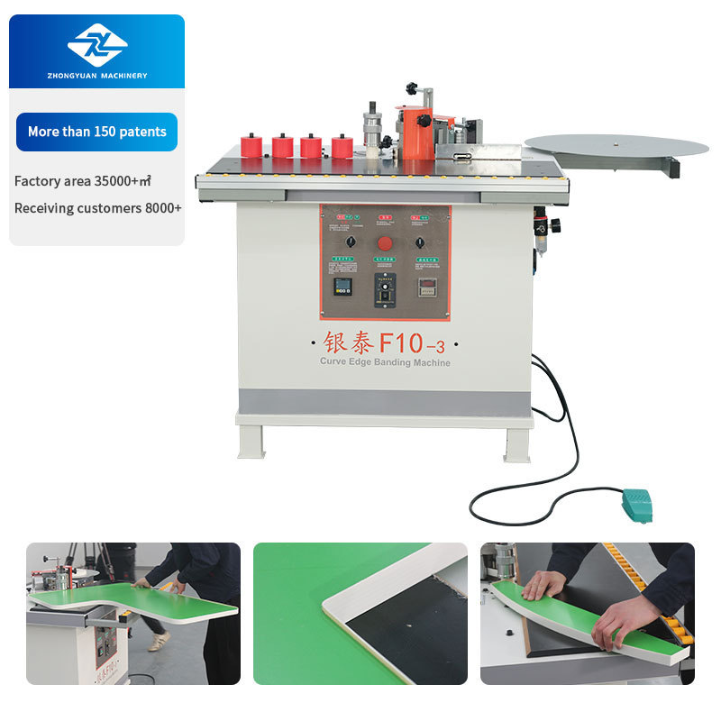 High speed small edge bander edgebander woodworking acrylic melamine plywood edge banding machine