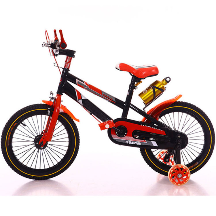 14 16 18 Inch Children Bike Kids Bicycle with Support Training Wheels for Boy Girl Princess Style Cycling Learning Tool Toys