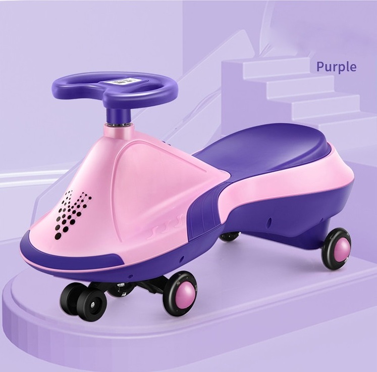 new design china children baby kid auto electric pusher ride on swing twisting ride on car toy twist twisted wiggle car