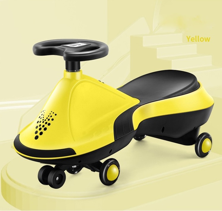 new design china children baby kid auto electric pusher ride on swing twisting ride on car toy twist twisted wiggle car