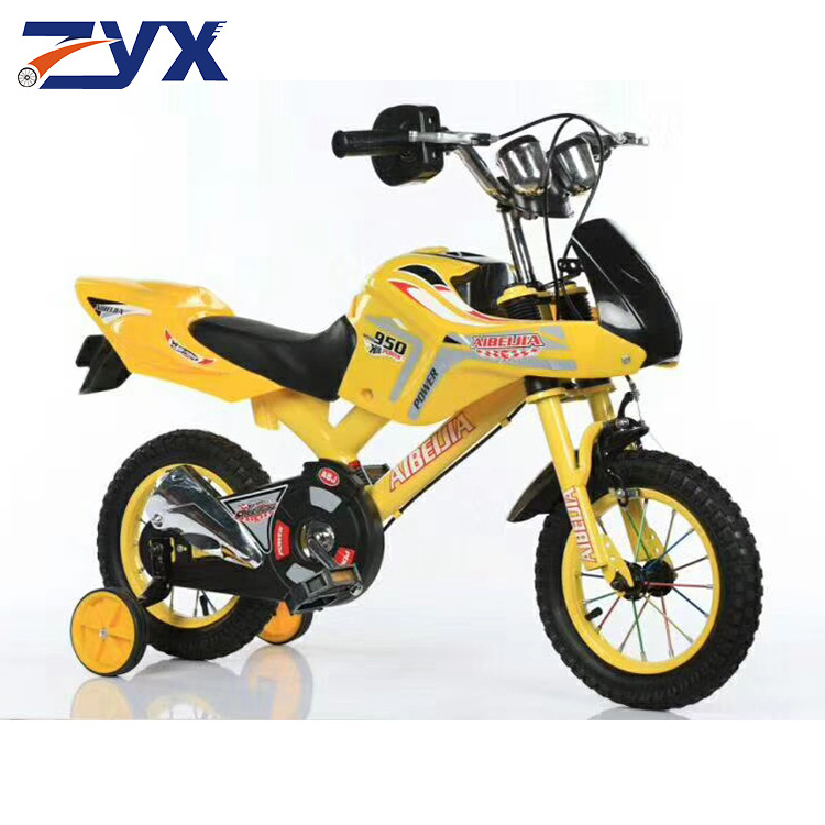 China gift factory manufacturer Motorcycle style bicycle 12 inch children mini dirt kids motocross bike for sale