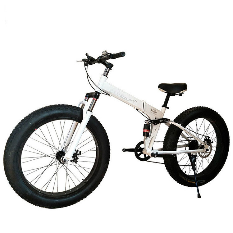 2020 New Model Big Tire 26'*4.9 Aluminium folding Snow BIke Hydraulic Brake Fat Bike bicycle