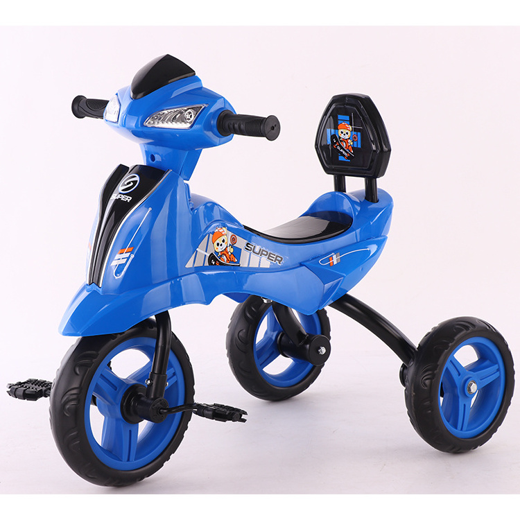 Baby Tricycle Manned Back Seat Kids /Toddlers Tricycle Bike Ride on Trike for Boys / Girls