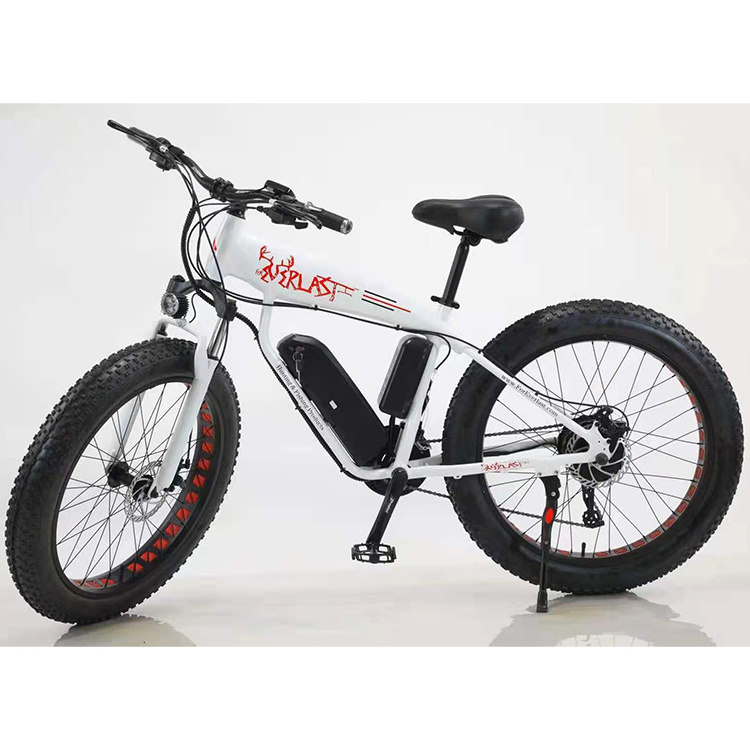 2023 cheap CE Ebike big tires Fat Bike 1000w 48v e bike Aluminum Alloy electric mountain bike 26 Inch Beach Cruiser Fatbike