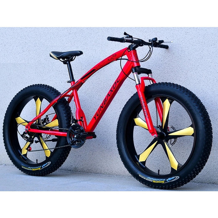 2021 china 26 inch fat bike male fat Tire Steel Cheap OEM bike/wholesale beach bike for men cycling/ fat bike 26 bicycle