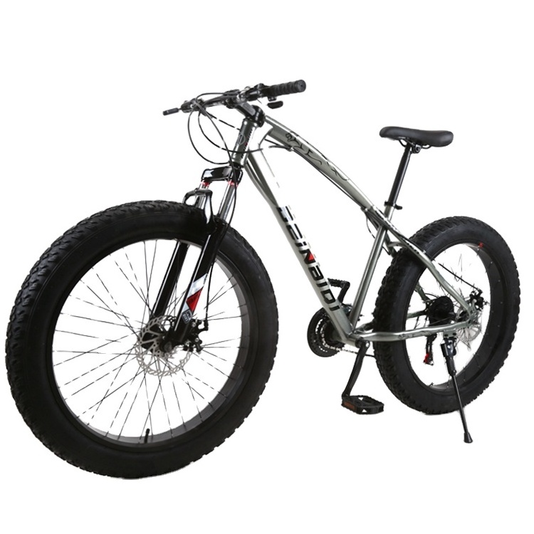 Factory Direct Sales 26 inch aluminium wheels big tire fat bike, alloy fat bike frame cheap snow bicycle beach cruiser bicicleta