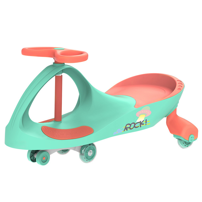 high quality swing car baby cheap kids ride on mould twister swing-wiggle-car toddler twist car for girls 1 years old