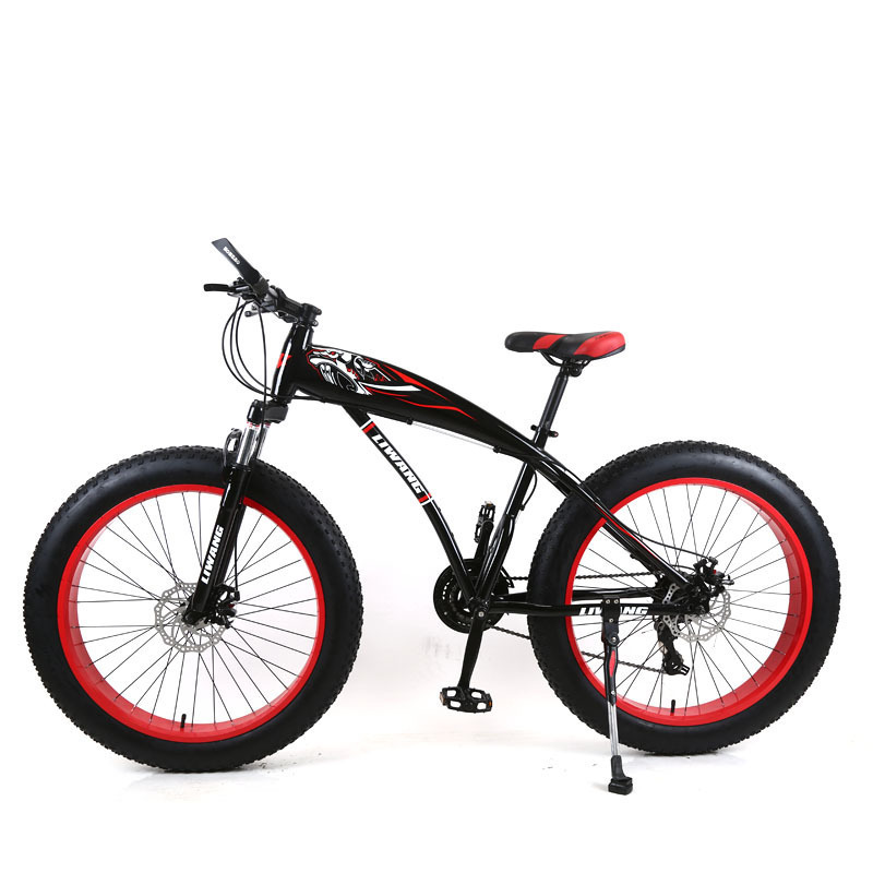 2020 New Model Big Tire 26'*4.9 Aluminium folding Snow BIke Hydraulic Brake Fat Bike bicycle