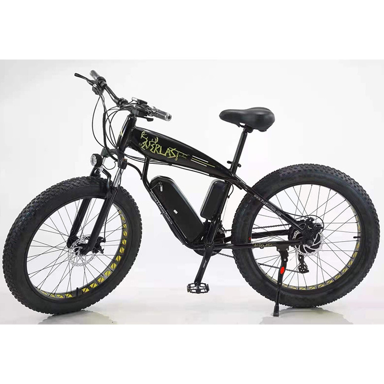 2023 cheap CE Ebike big tires Fat Bike 1000w 48v e bike Aluminum Alloy electric mountain bike 26 Inch Beach Cruiser Fatbike