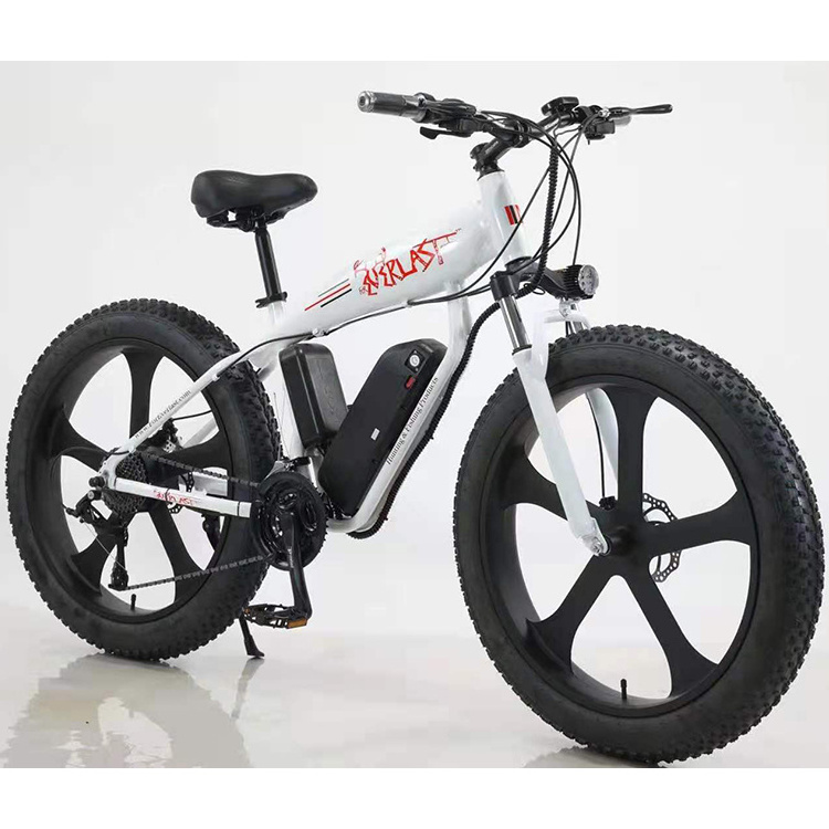 2023 cheap CE Ebike big tires Fat Bike 1000w 48v e bike Aluminum Alloy electric mountain bike 26 Inch Beach Cruiser Fatbike