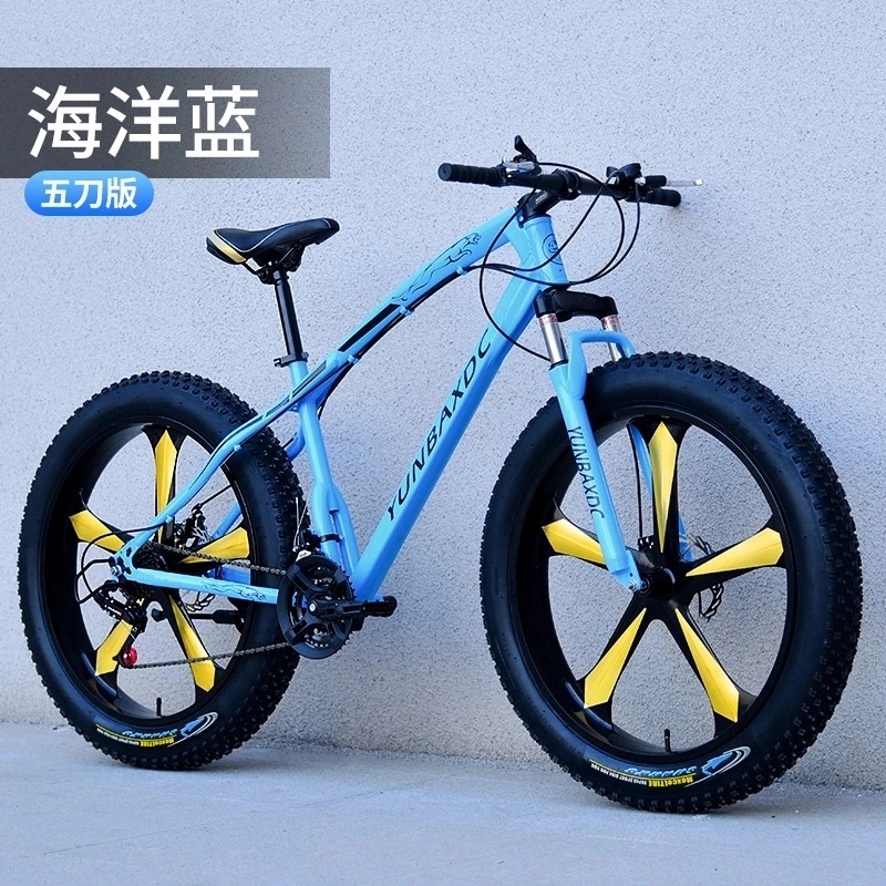 2021 china 26 inch fat bike male fat Tire Steel Cheap OEM bike/wholesale beach bike for men cycling/ fat bike 26 bicycle