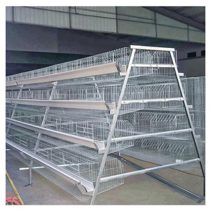 Hot sale 90 / 120 birds 3 / 4 layers poultry chicken feeding cages system chicken layer cage