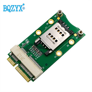 Mini PCI-E Adapter with SIM Card Slot for 3G/4G ,WWAN LTE ,GPS card