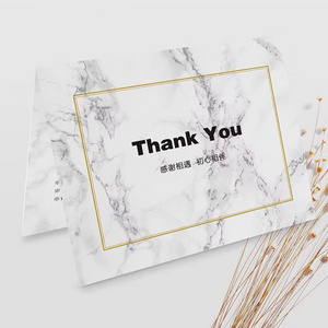 Custom colorful  Printing greeting thank You Cards, Invitation cards /Postcard with own logo