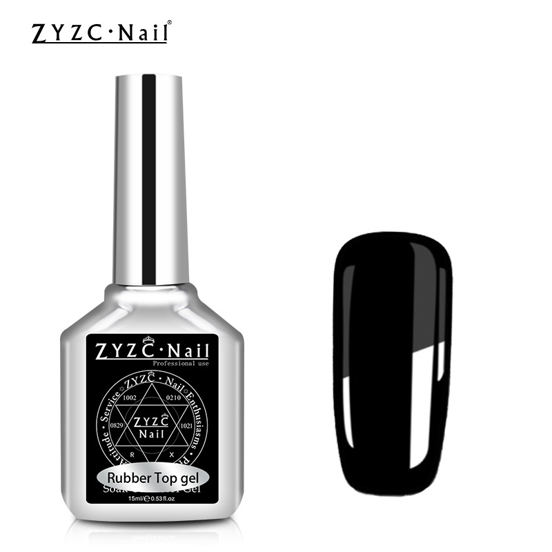 ZYZC nail estra shine original natural resin led gel clear top good stick soft base and top uv gel set for nails art salon