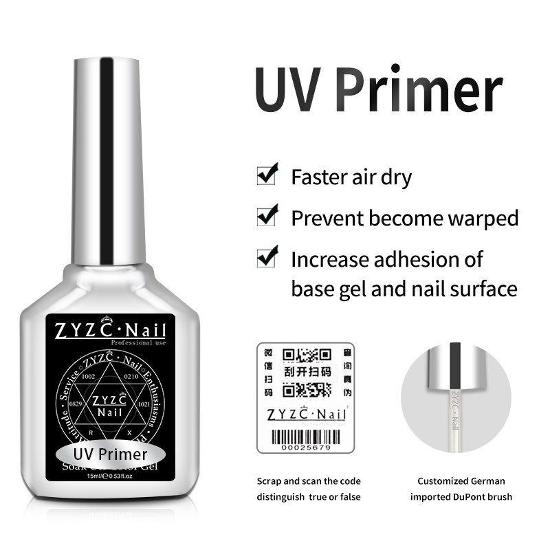 Wholesale fast air dryliquid nail glue bond uv primer and dehydrator ultra ph balancing bond nails art bonder gel