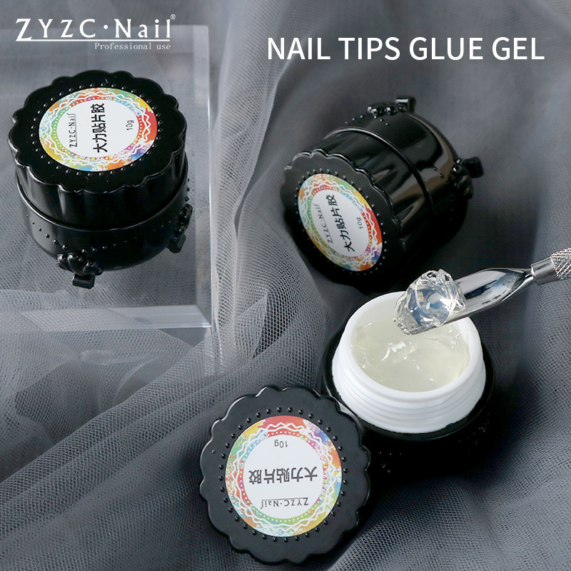 Clear PVC Nail Soft Gel Non Sticky 3D Solid Carving UV Gel Glue Soak Off Gel Polish Paste DIY Manicure Nails Designs