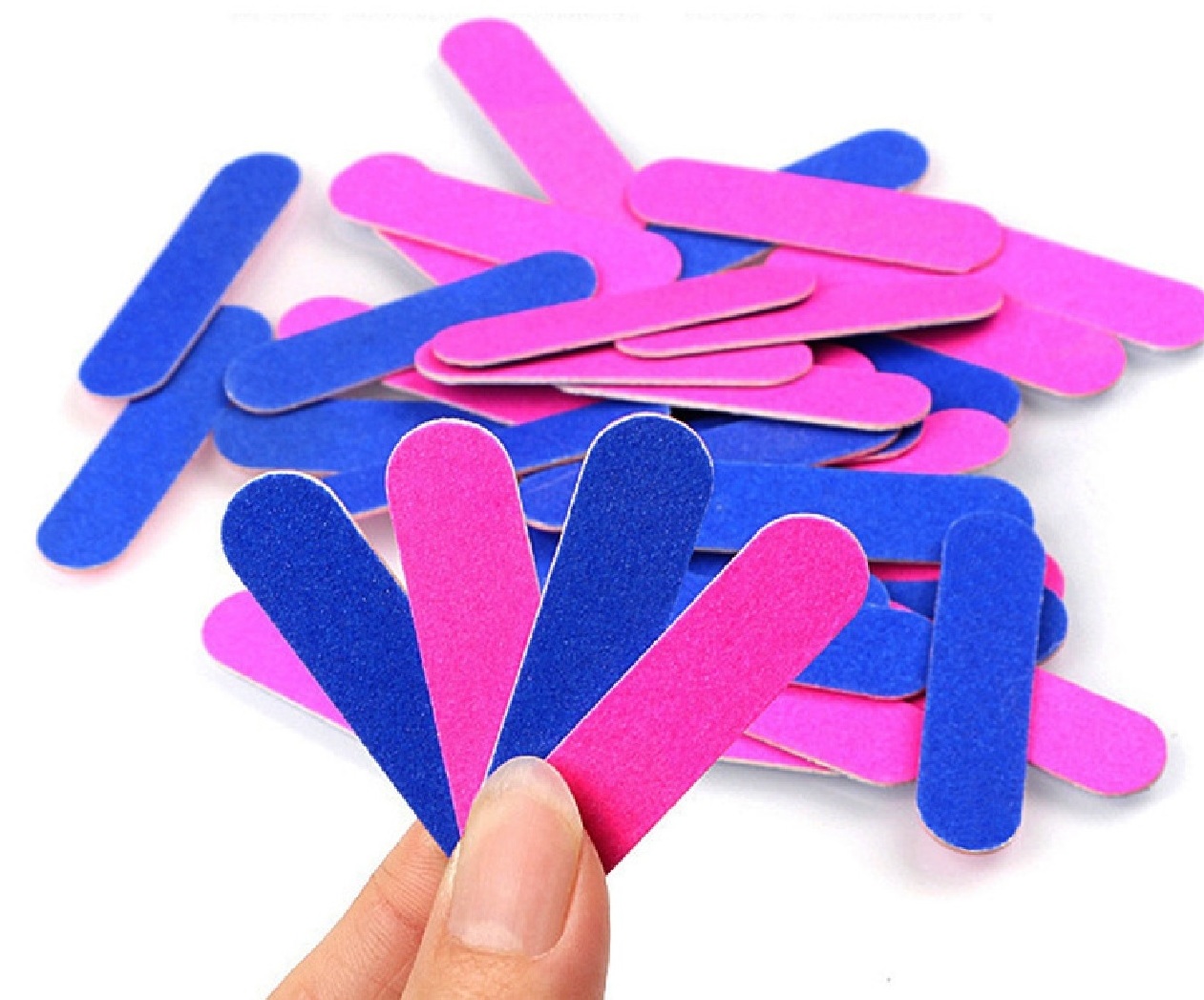 Wholesale Professional Nail Files With Double-Sided Sanding Strip Nail Buffer Block Polishing