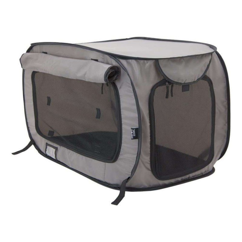 Pet Designs Pop Open Portable Cat Cage Kennel, Waterproof Pet bed, Carrier Collection