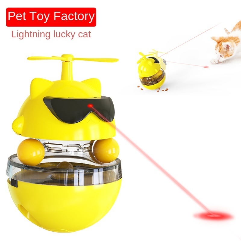 Wholesale popular great style funny electric cat toy cat laser toys interactive pet toy for cat exercise