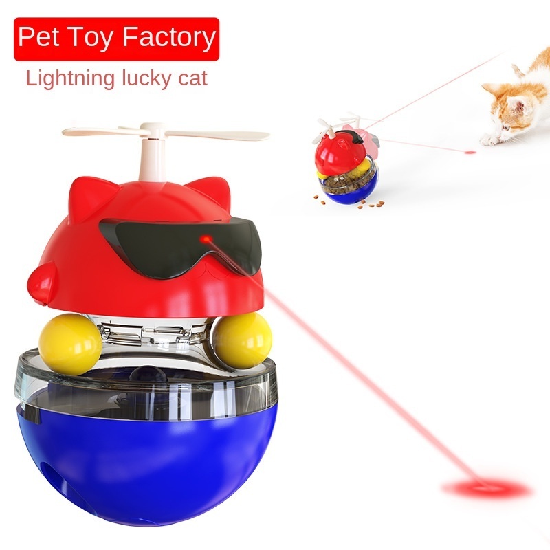 Wholesale popular great style funny electric cat toy cat laser toys interactive pet toy for cat exercise