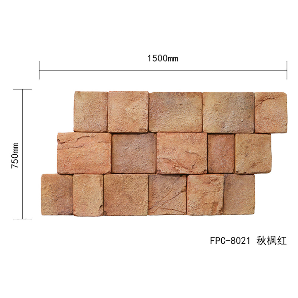 ZYZR Outdoor Artificial Slate Cladding Cultural Decorative Stones Veneer Faux Stone Wall Panels