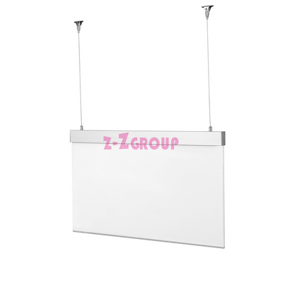 Ceiling Hanging Light Box Poster Frame Double Sided Led Picture Frame Advertising Light Boxes