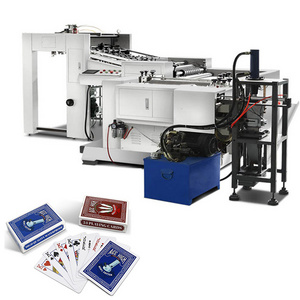 Automatic poker cards slitter collator/ Playing cards making machine