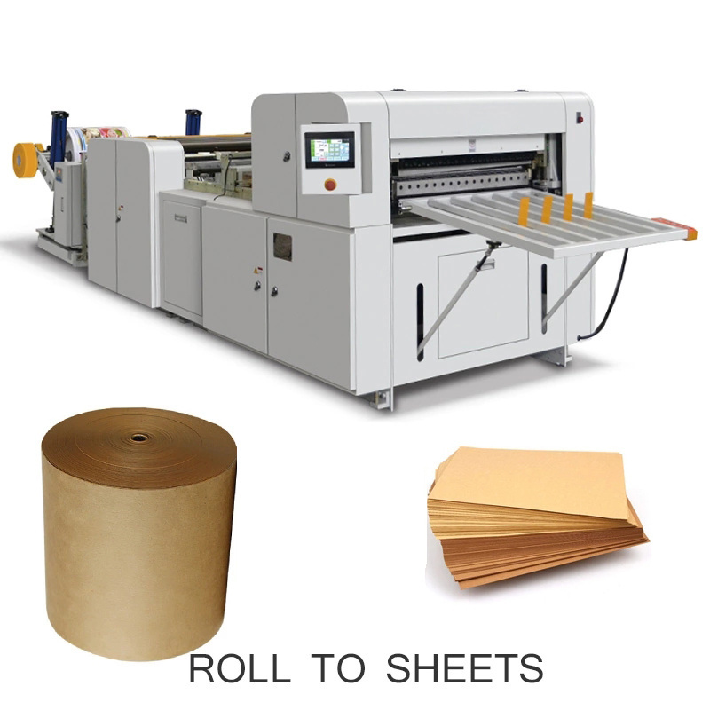 China price automatic grease paper sandwich a1 a3 a4 size copy paper roll to sheet cutting machine with wax paper