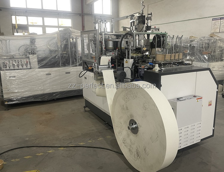 middle speed Fully automatic paper bowl container making machine for KFC bucket