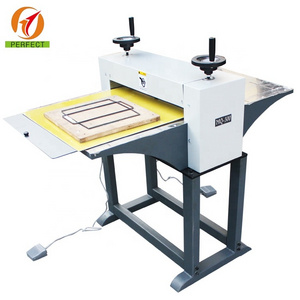 manual small jigsaw puzzle die cutting machine for envelope