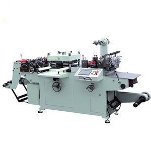 Automatic blank  roll to roll  sticker label die cutting machine