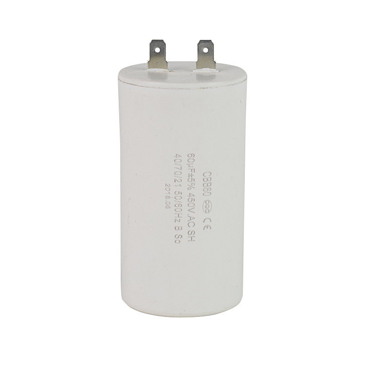 MOTOR CAPACITOR EN60252 POLYPROPYLENE CAPACITOR CBB60 60UF 450V SH ITELCOND CAPACITOR