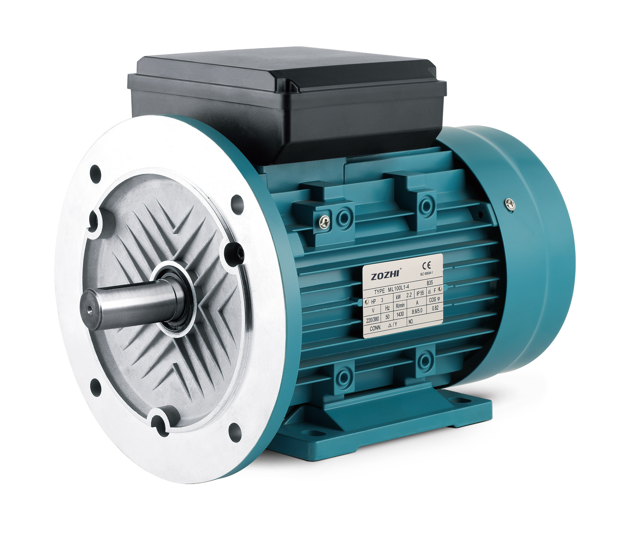 5.5hp single phase electric motor for table saw and ice crusher