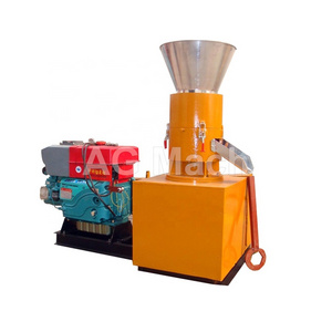 Factory Price Sawdust Press Machine Diesel Wood Pellet Maker