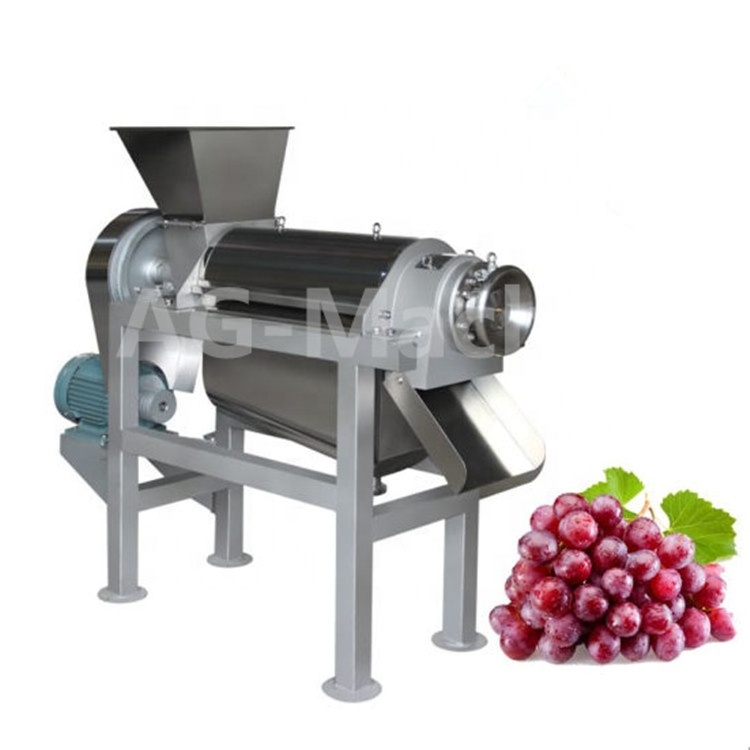 High Efficiency Screw Pomegranate Orange Tomato Mango Fruit Juicer Crushing Pressing Machine