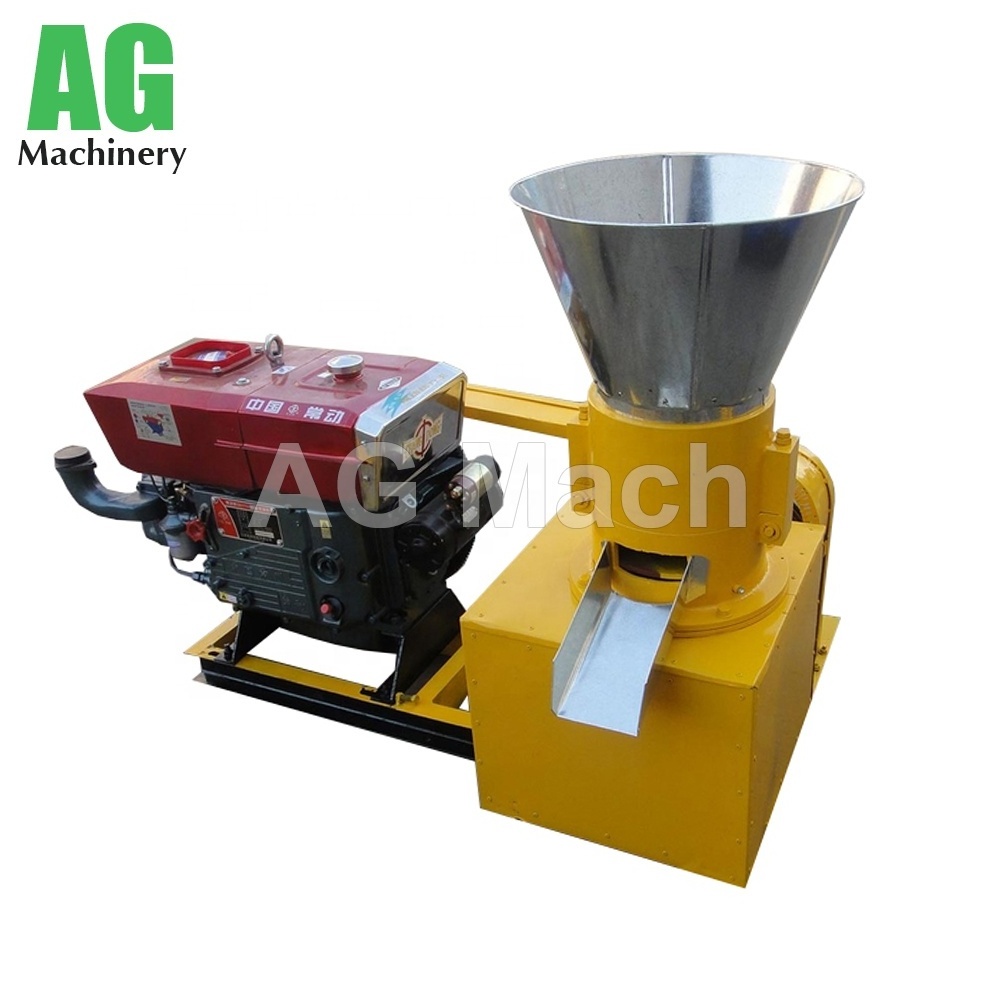 Factory Price Sawdust Press Machine Diesel Wood Pellet Maker